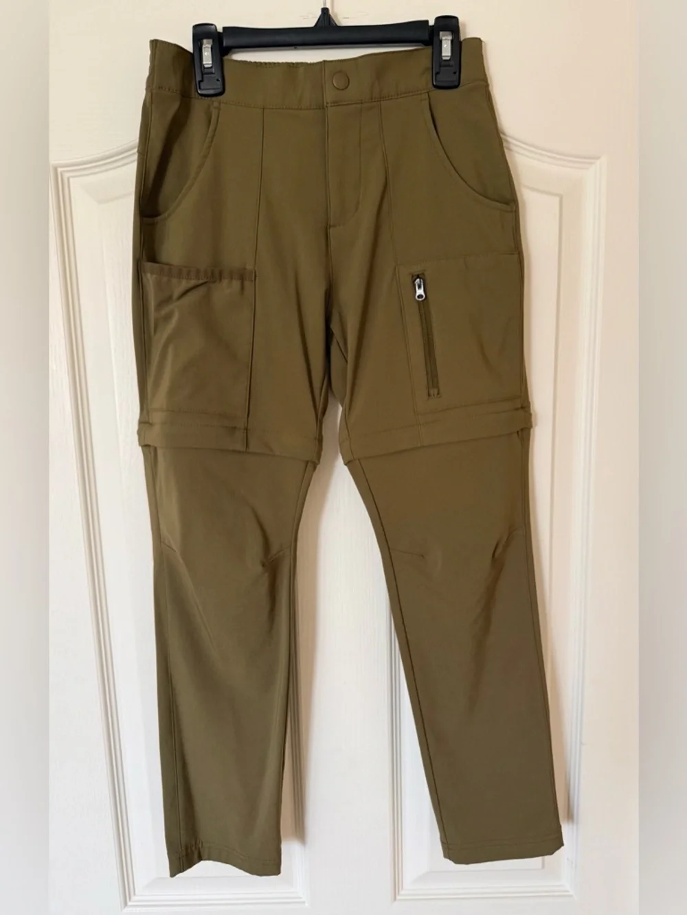 NWOT Columbia Olive Green Kids Convertible Cargo Pants - Picture 1 of 14